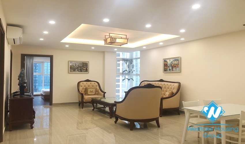 A delightful 3 bedroom apartment for rent in Ciputra, Hanoi